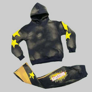 Venta al por mayor de alta calidad Streetwear sudaderas con capucha y chándales 100% algodón logotipo personalizado forro polar para unisex con colores personalizados - Product Image 3