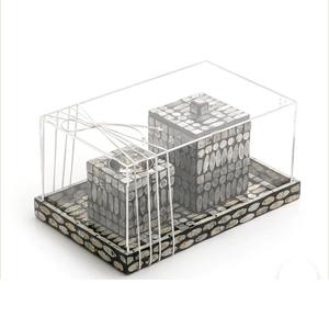 Handmade Decorative Bakhoor Burner For Home Hotel Usage <b>Bone</b> Inlay Finishing Incense Burner For Best Quality - Product Image 3