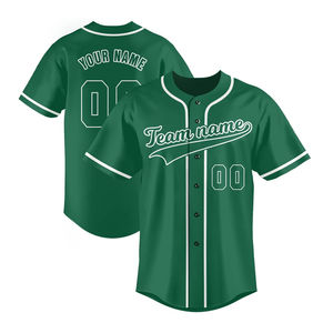 เสื้อเบสบอลของผู้ชายเสื้อเจอร์ซีย์100% โพลีเอสเตอร์เยาวชนชายทำจากโพลีเอสเตอร์ - Product Image 1