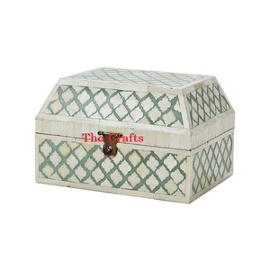 Caja de Almacenamiento de Joyas de Madera y Madera de Palo de Rosa para Collares, Pendientes, Anillos, Caja de Regalo a Precios Razonables - Product Image 1