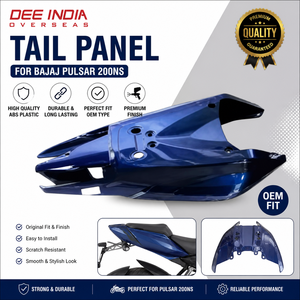Panel Trasero de Motocicleta para Bajaj Pulsar 200NS |   Panel Lateral Trasero de la Carrocería |   Plástico ABS Resistente |   Compatible con OEM - Product Image 3