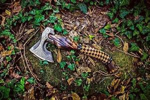 Hacha Vikinga de Acero Inoxidable de Alta Calidad NM, Hacha Personalizada para Exteriores de 20 Pulgadas, Hacha Vikinga para Acampar y Excursionismo. Hacha que necesitas - Product Image 2