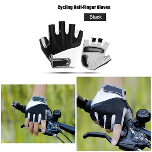 100% guantes de ciclismo lisos de Color sólido de alta calidad, superventas, precio barato, gran oferta, guantes ligeros para ciclismo al aire libre - Product Image 4