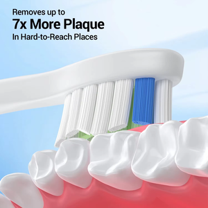 Universal Comfortable Nylon Electric <b>Toothbrush</b> <b>Head</b> with Medium Bristle Type 1 Year Warranty for Household Outdoor Hotel Use - Product Image 3