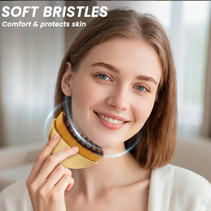 Brosse dorée <span class=keywords><strong>lymphatique</strong></span> pour le visage, brosse sèche pour le visage, masseur de contour facial, brosse de <span class=keywords><strong>massage</strong></span> <span class=keywords><strong>lymphatique</strong></span> pour sculpter la mâchoire - Product Image 3