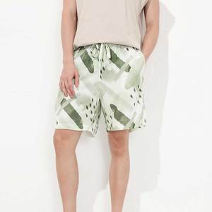 Gran oferta de pantalones cortos informales de algodón 100% para hombre, nuevo estilo, estampado de patrón sólido, diseño desgastado fácil de usar, Último precio - Product Image 2