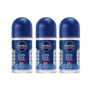 Nuevo Desodorante en Barra Nivea Fresh Active 3x, 0% Aluminio para Hombre (Paquete de 3) - Product Image 1