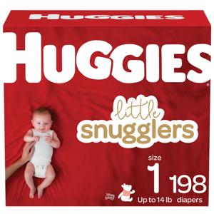 Huggies ผ้าอ้อมขนาด7, ผ้าอ้อมเด็กเล็กสำหรับทารกขนาด7 (41 + ปอนด์), 80จำนวน (2แพ็ค40)