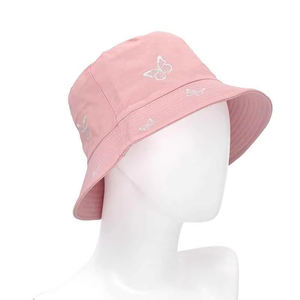 Chapeau bob unisexe en coton/polyester, nouvelle conception tendance, pour les voyages en plein air, coupe-vent, multicolores, logo brodé personnalisé - Product Image 5