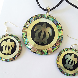 Conjunto de Joyería de Conchas Marinas, Aretes y Collar para Fiestas y Regalos - Product Image 3