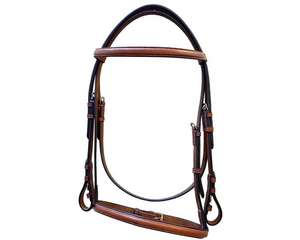 Bride en cuir de haute qualité Bride d'équitation équestre durable pour l'entraînement et le contrôle - Product Image 3