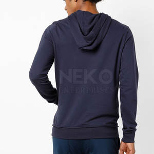 เสื้อฮู้ดผู้ชายผ้าฝ้าย100% รุ่นพื้นฐานคอปกแบบสีพื้น - Product Image 3