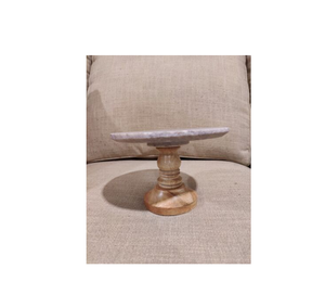 Soporte de madera de mármol decorativo para pastel, soporte de cuenco de larga duración para uso en la cocina, producto de la mejor calidad - Product Image 2