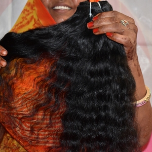 Paquet brut non traité de cuticule cambodgienne alignée cheveux de couleur naturelle femmes noires cheveux humains - Product Image 6