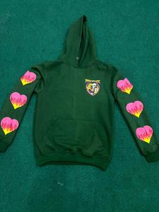 Conjuntos Deportivos de Chándal con Estampado por Transferencia de Calor de Primera Calidad, MOQ Bajo, Diseño Personalizado, Unisex, 100% Algodón, Ropa Deportiva Informal para Correr - Product Image 2