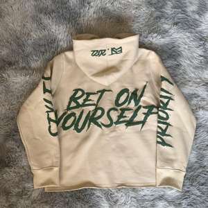 Jersey de algodón con estampado de logotipo personalizado de calidad superior, sudaderas con capucha de gimnasio con estampado de hojaldre de gran tamaño en blanco para hombres - Product Image 2