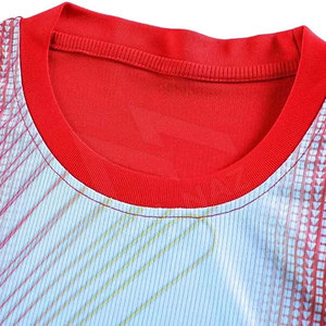 Tenues de football personnalisées de haute qualité, respirantes et à séchage rapide, maillots de l'équipe de France, 100% polyester pour le football, sublimation - Product Image 2