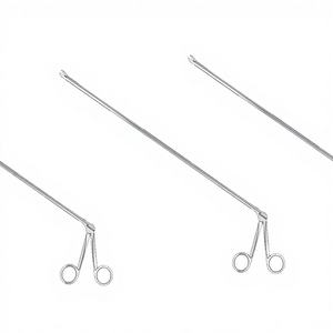 Pinza endoscópica manual Chevalier Jackson de acero inoxidable, acción de cocodrilo, mandíbula dentada, 300 mm de longitud de eje, reutilizable, general - Product Image 1