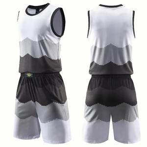 Nouveaux ensembles de maillots de basket-ball pour hommes, vêtements de sport, survêtements, uniformes d'entraînement de basket-ball pour jeunes, kit de vêtements de sport pour le collège - Product Image 1
