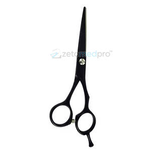 Tijeras de Pelo Profesionales de Titanio Negro para Barberos y Estilistas, Tijeras de Barbero de Titanio Negro de Alta Calidad para Uso en Salón - Product Image 5