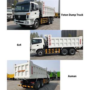 รถบรรทุกดัมพ์มือสอง ยี่ห้อ Foton 6x4 เครื่องยนต์ดีเซล JMC มาตรฐานไอเสียยูโร 5 น้ำหนักรวม 30 ตัน พร้อมกล้องมองหลัง - Product Image 2