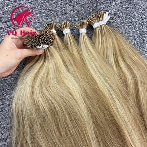 Offre Spéciale! Extensions de cheveux humains vierges vietnamiens bruts de couleur claire teints en I-tip Piano Ash Machine Double trame 100g - Product Image 4