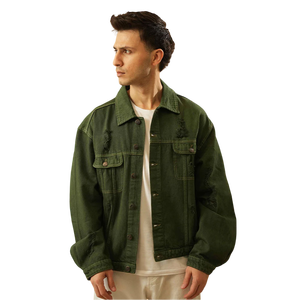 Veste en jean à la mode pour hommes, nouveau dernier style en vente chaude, jeans personnalisés et décontractés, vestes en jean pour hommes - Product Image 4