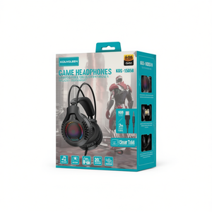 Auriculares para Juegos KOS-15058, Diseño Sobre la Oreja, Cancelación de Ruido Ambiental y Cable de 2m para una Experiencia de Juego Mejorada - Product Image 2