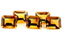 Fournisseur direct de l'Inde Pierre précieuse de quartz à facettes en citrine naturelle Pierre jaune en vrac de toutes formes et de toutes tailles pour la fabrication de bijoux