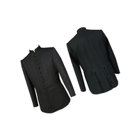 Manteau long réversible pour homme, style Chevalier Templier et Maçonnique, coupe slim, en toile respirante et à séchage rapide, avec fourrure, Grey Goose
