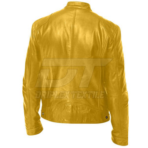 Chaqueta de cuero para hombre al por mayor Nueva llegada Top Trending Chaqueta de invierno de calidad superior del precio bajo Chaqueta de cuero para hombre - Product Image 3