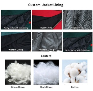 Veste universitaire Letterman unisexe Design haut de gamme manches en cuir personnalisées veste noire vente en gros 2025 veste de haute qualité - Product Image 6