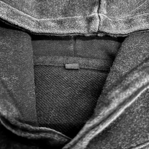 2025 nouveau 380 GSM lavage à l'acide pull à capuche Logo personnalisé imprimé OEM surdimensionné Streetwear sweat pour hommes vêtements d'hiver - Product Image 6