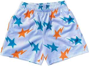 Pantalones Cortos de Lona 100% Poliéster para Hombre, Cintura Elástica Cómoda, Estampado Gráfico Personalizado por Transferencia de Calor, Estilo Urbano de Alta Gama, Secado Rápido - Product Image 3