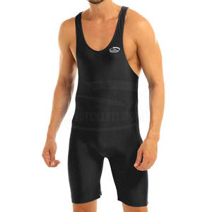 Combinaisons de lutte sur mesure de haute qualité en spandex/polyester sans fermeture, nouveau design, vêtements professionnels - Product Image 3