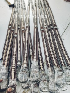 Ceinture en cuir de vache occidentale tressée à la main et sculptée en cuir pleine fleur dd, ceintures de styliste de meilleure qualité, ceintures de vache pour fille - Product Image 6