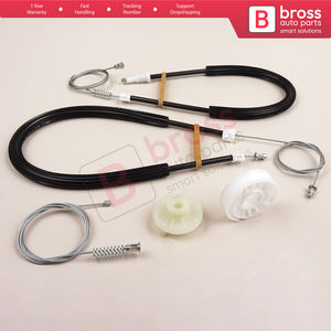 BWR5546 Juego de reparación de regulador de ventana puerta delantera derecha para X3 MK2 F25 2010-2014 Pre-Facelift Bross Auto Parts Made In Turkey - Product Image 5