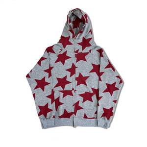 Wholesale Puls Size Men's Hoodies Full Zip up Custom Print logo Hoodie for Man and Women - Product Image 5