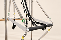 Appareil de Pilates multifonctionnel pour la gym, machine de Pilates Reformer durable en érable avec demi-tourneuse