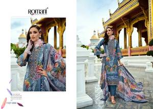 Catalogue complet de matériel de robe imprimé numérique en coton doux exclusif pour les vêtements de fête décontractés Salwar Kameez vêtements indiens pakistanais - Product Image 5