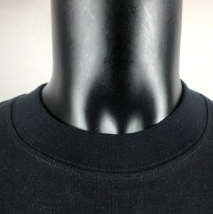 T-shirts à col rond en molleton de coton épais pour hommes Impression personnalisée de haute qualité respirante Motif à carreaux vierge - Product Image 5