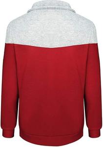 Vente en gros Sweats à capuche et sweatshirts personnalisés de haute qualité pour femmes Pull décontracté en coton de couleur unie Sweat à capuche modeste - Product Image 5
