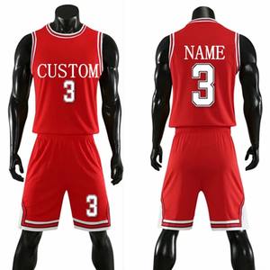 Conjunto de Uniforme de Baloncesto para Adultos y Niños, Uniforme de Baloncesto para Hombre, Ropa de Entrenamiento, Chaleco y Pantalones Cortos de Baloncesto, Traje Deportivo, Personalizado para Equipos - Product Image 2