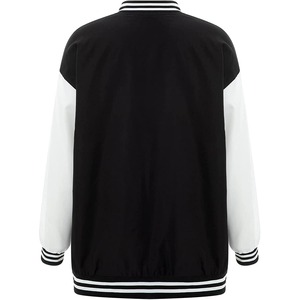 Knitted <b>Cardigan</b> With LA Letters Embroidery Custom Mens Varsity Jackets With Collar winter jacket - Product Image 6