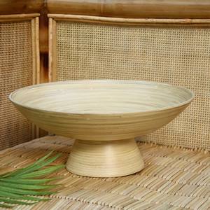 ¡MAYORISTAS! TienPhong Nuevos productos 2024 Frutero de bambú-Natural para cocina Comedor - Product Image 2