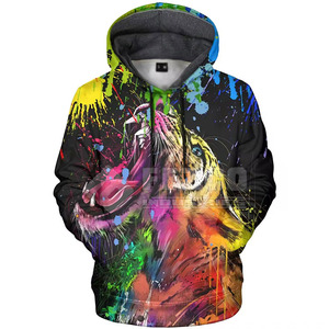 Sweat à capuche à sublimation avec logo personnalisé, tenue décontracté, sweats à capuche à sublimation, sweats à capuche en coton mélangé de base en coton polyester - Product Image 1