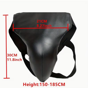 Lightweight Groin Cup Boxing Shorts Muay Thai Fight Shorts Breathable Quick Dry Men Training Shorts Groin <b>Protector</b> for Boxing - Product Image 3