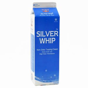 Crema No Láctea Premium de Alta Calidad, HALAL, OEM/ODM, Crema No Láctea Silverwhip para Repostería, 1 kg, Crema para Café, Marca Privada, Exportación - Product Image 1