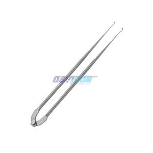 Humby 11.5cm Crochet à double peau pivotant à 2 broches en acier inoxydable avec source d'alimentation en plastique et manuelle - Product Image 4