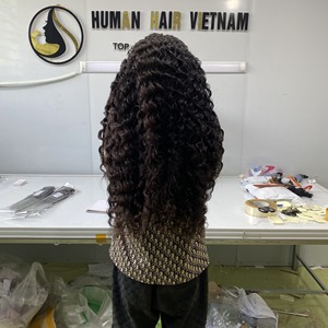 Burmese Curly <b>Wigs</b> <b>Human</b> Hair Lace Front Vietnamese Hair Curly <b>Wigs</b> Burmese Hair Kinky Curly Lace Front <b>Wigs</b> for Black Wome - Product Image 5
